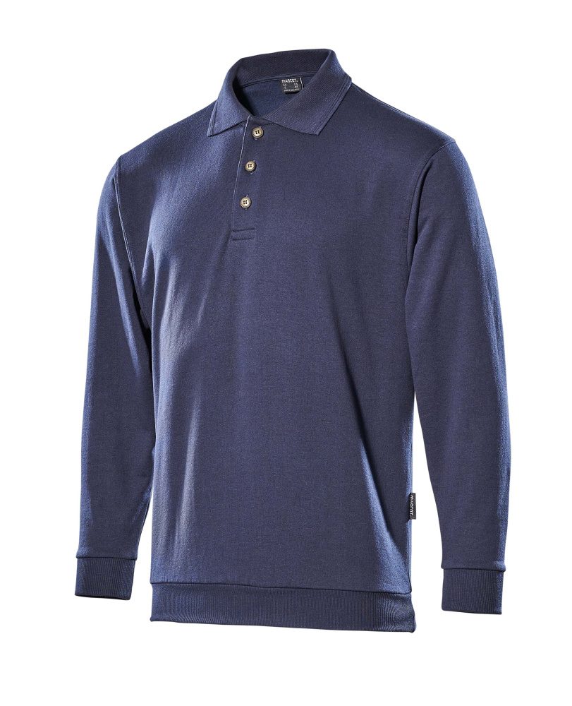 Mascot Trinidad Crossover Polo-Sweatshirt – marine
