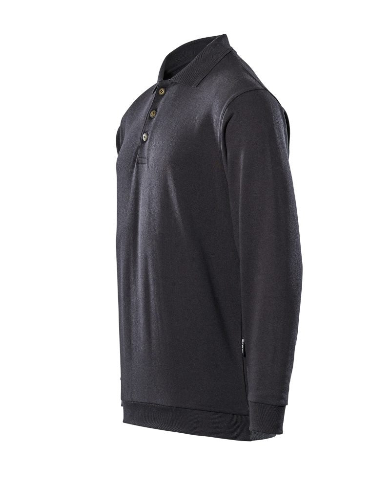 Mascot Trinidad Crossover Polo-Sweatshirt – schwarz