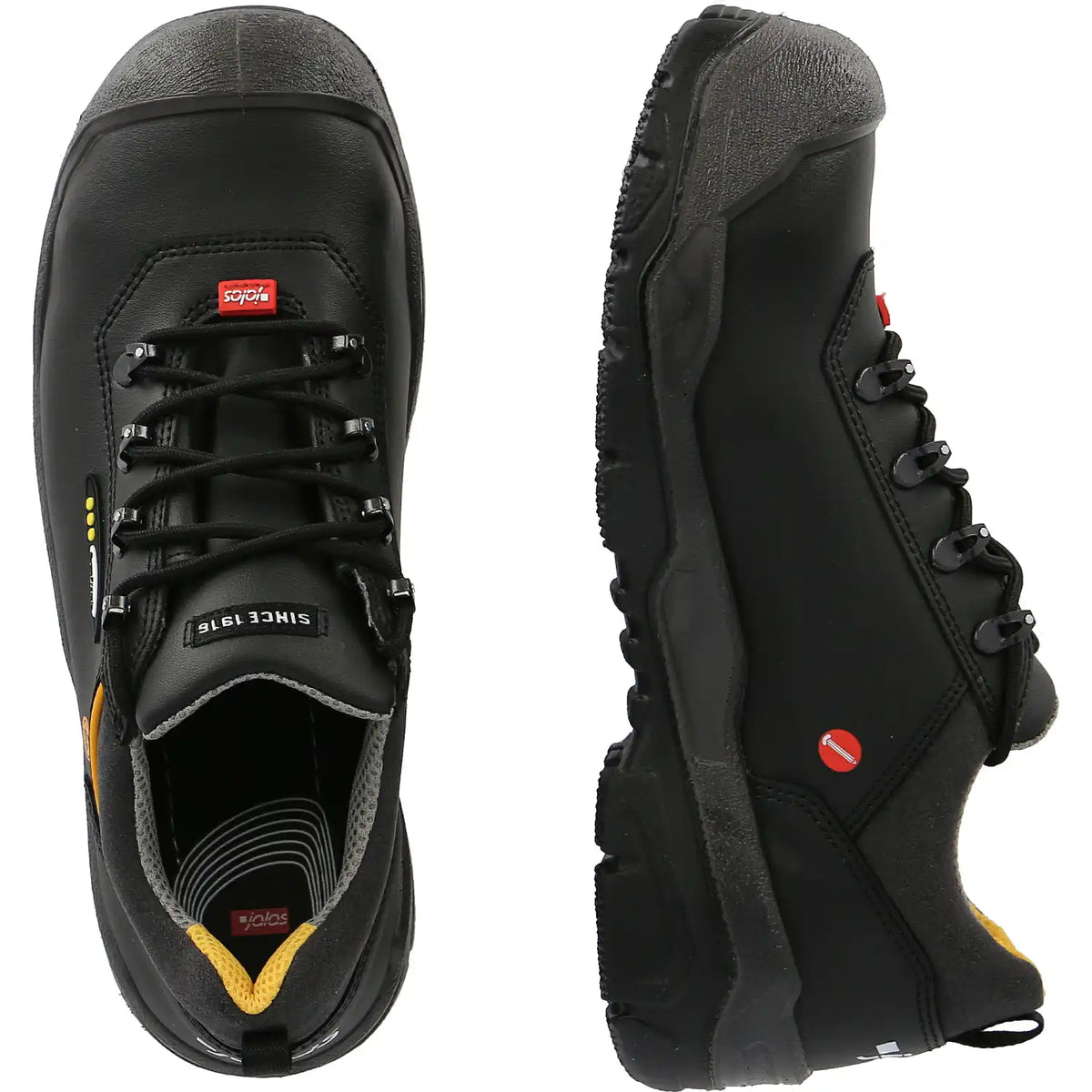 Jalas 1538 Terra S3 Sicherheitshalbschuh schwarz – schwarz