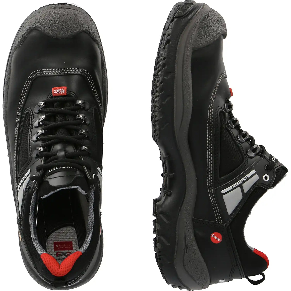 Jalas Drylock 3308 S3 Sicherheitshalbschuhe schwarz – schwarz