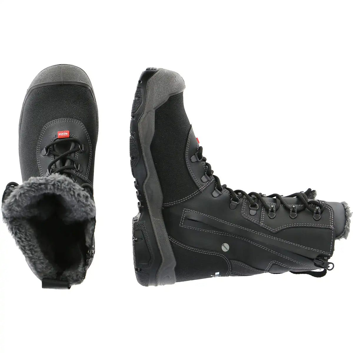 Jalas 1808 Icetrack S3 Wintersicherheitsstiefel schwarz – schwarz