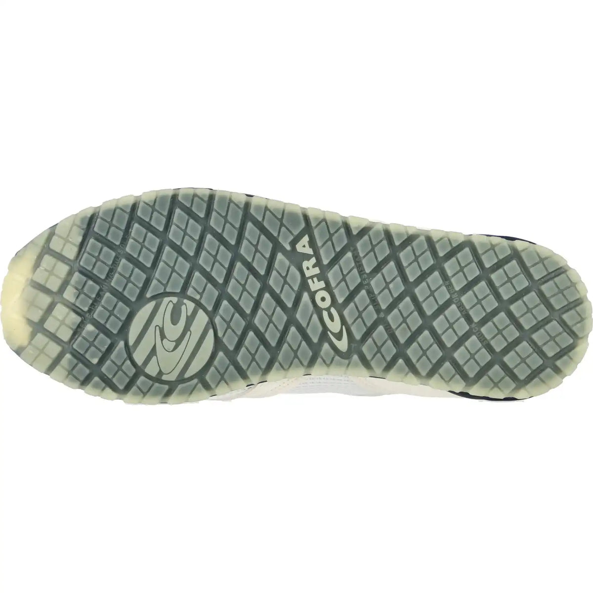 Cofra Flameng Running S1P Sicherheitshalbschuhe weiß – weiß