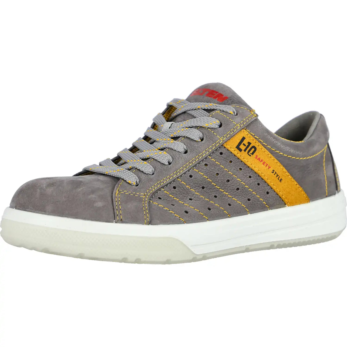 Elten Breezer Low ESD S1 Sicherheitshalbschuh grau – grau