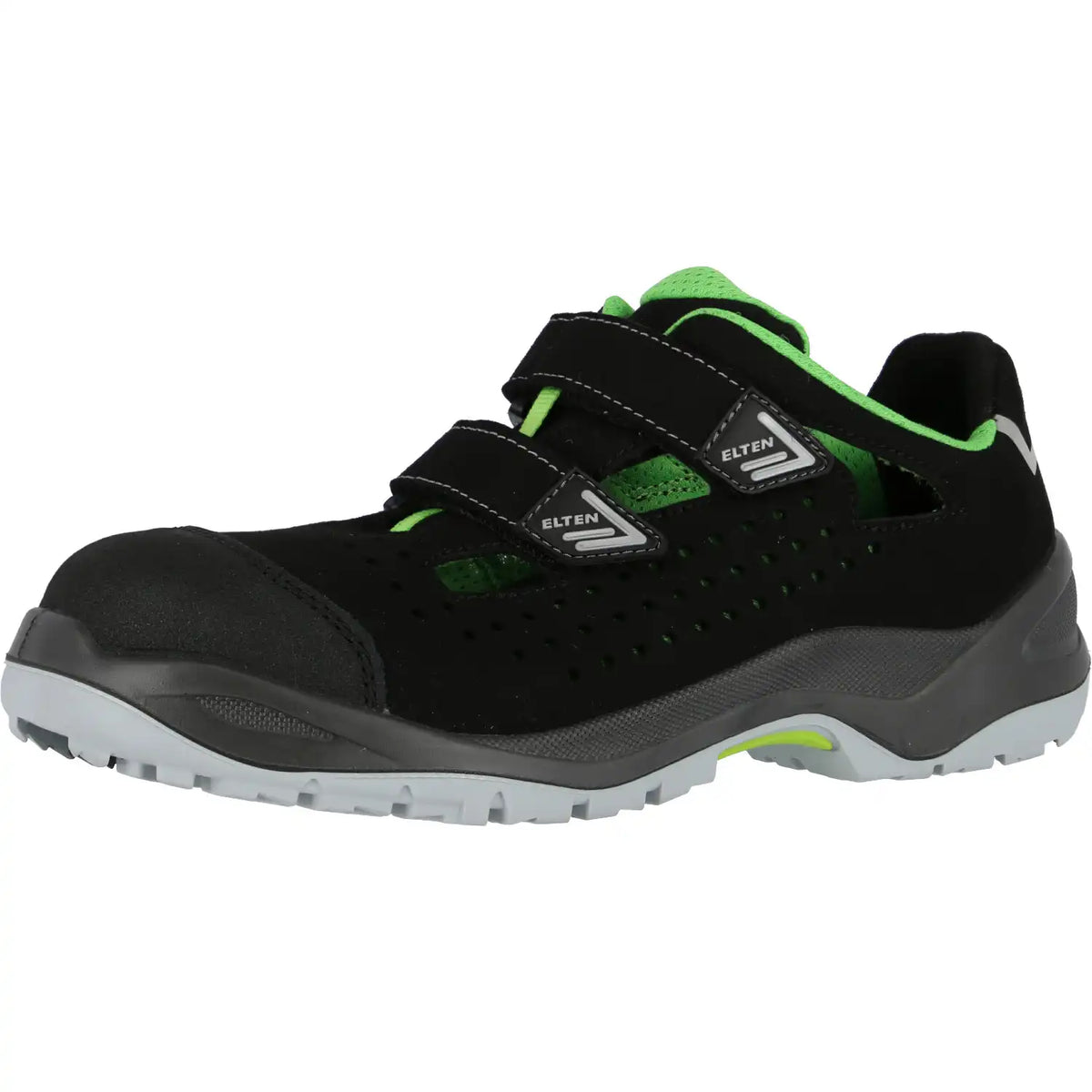 Elten Impulse Easy ESD S1P Sicherheitssandale schwarz – schwarz