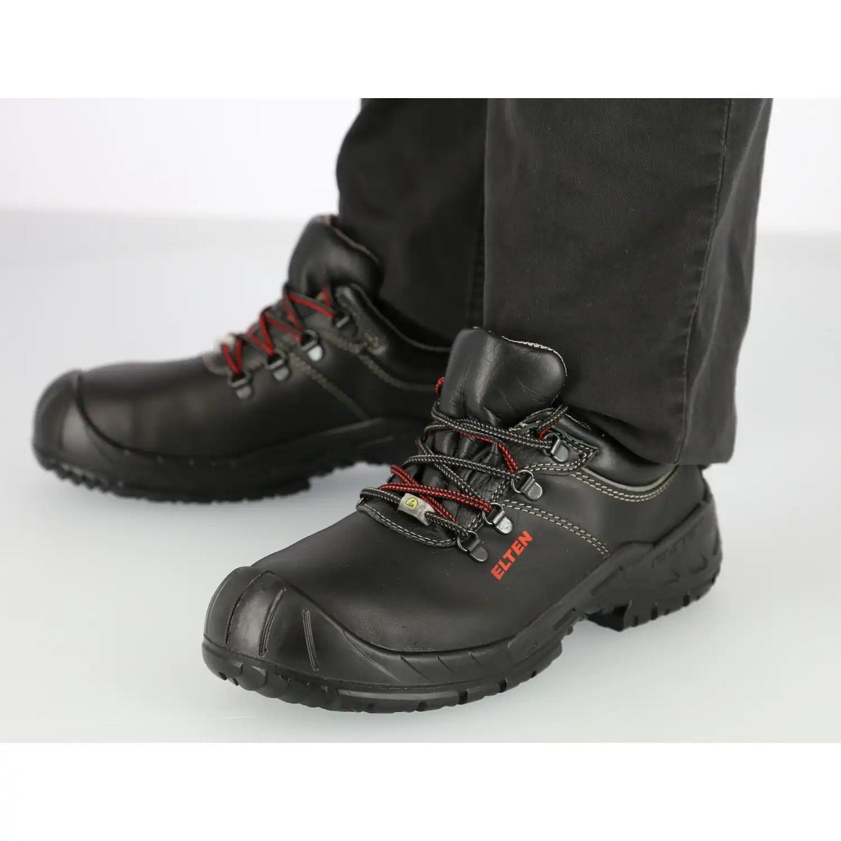 Elten Renzo XXW Low ESD S3 Sicherheitshalbschuh schwarz – schwarz