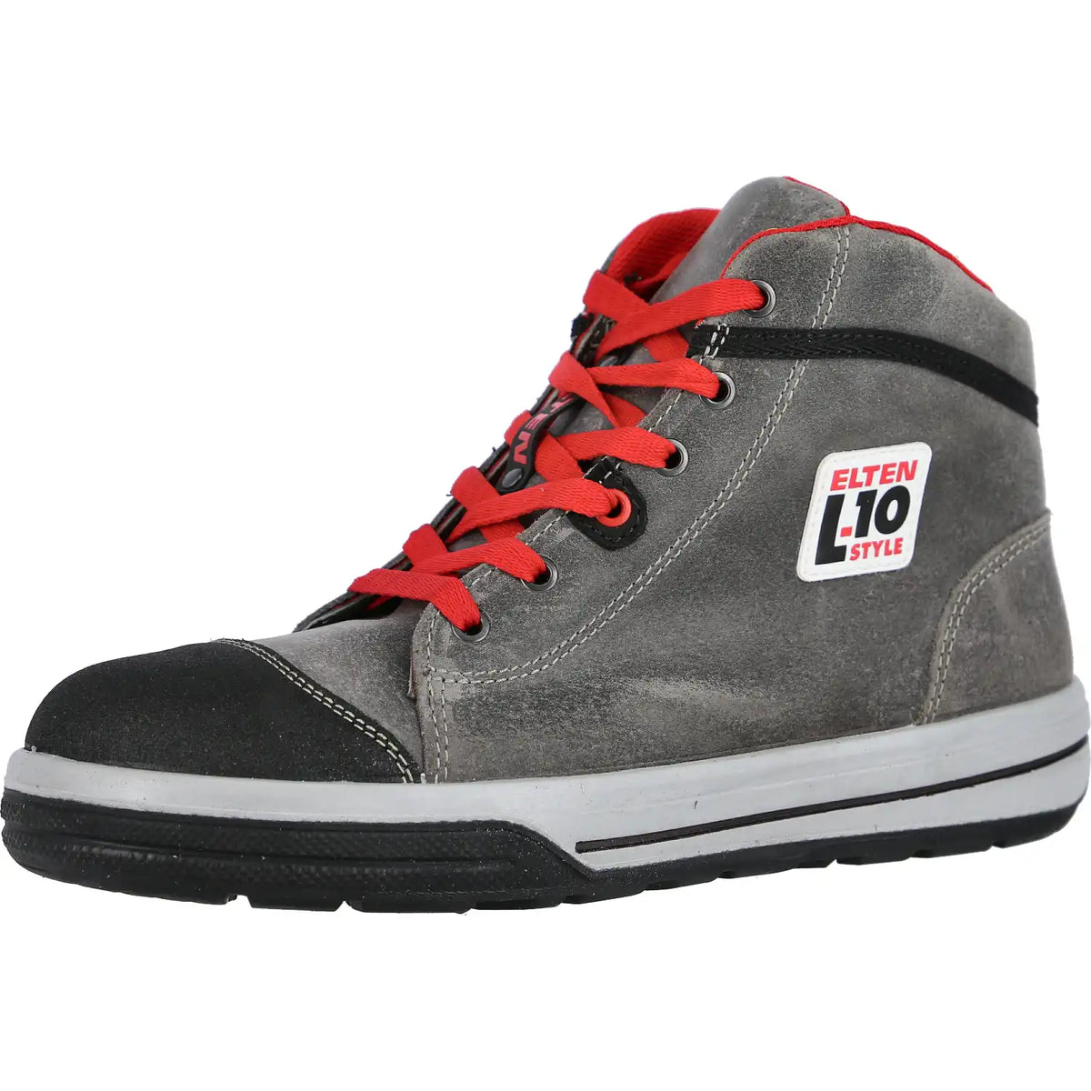 Elten Vintage Pirate Mid S3 Sicherheitsstiefel grau – grau