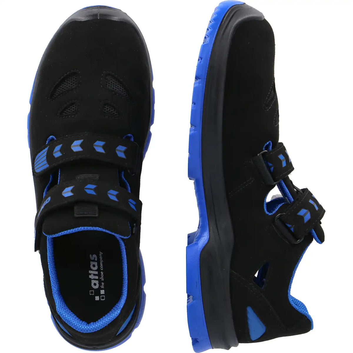 Atlas SL 465 XP ESD S1P Sandale blau – schwarz