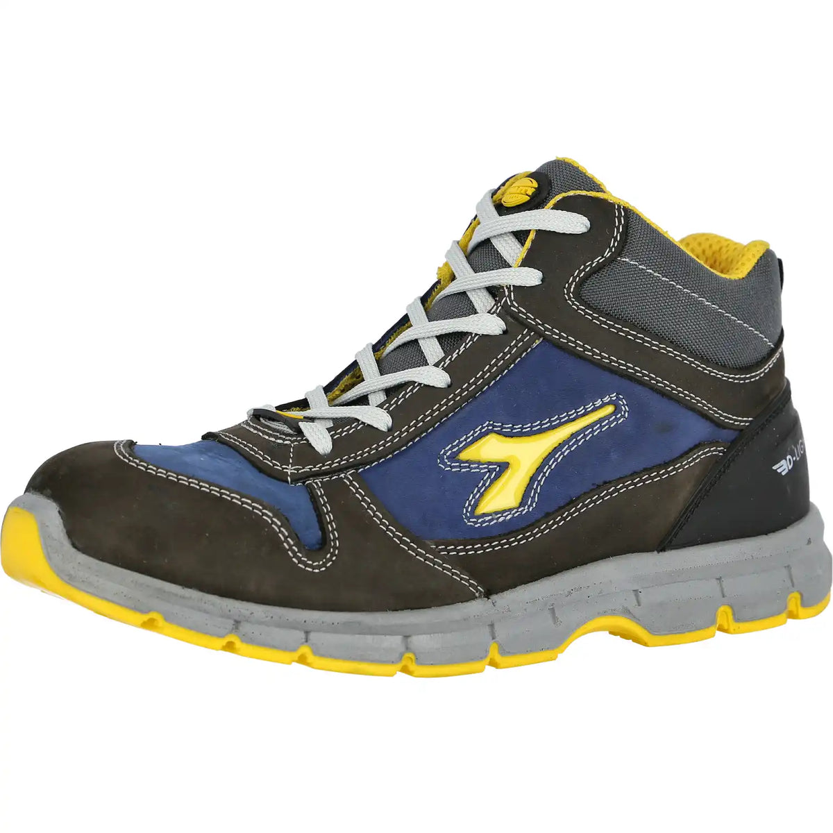 Diadora RUN MID SRC ESD S3S Hochschuh grau/blau – blau