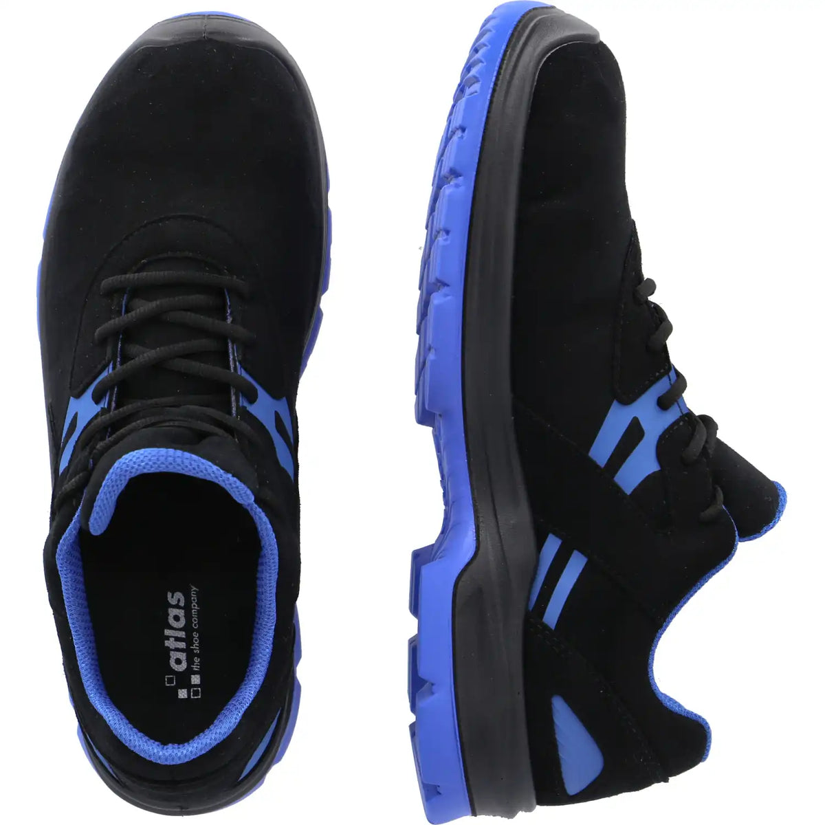 Atlas Flash 5400 S2 Sicherheitshalbschuhe schwarz – schwarz