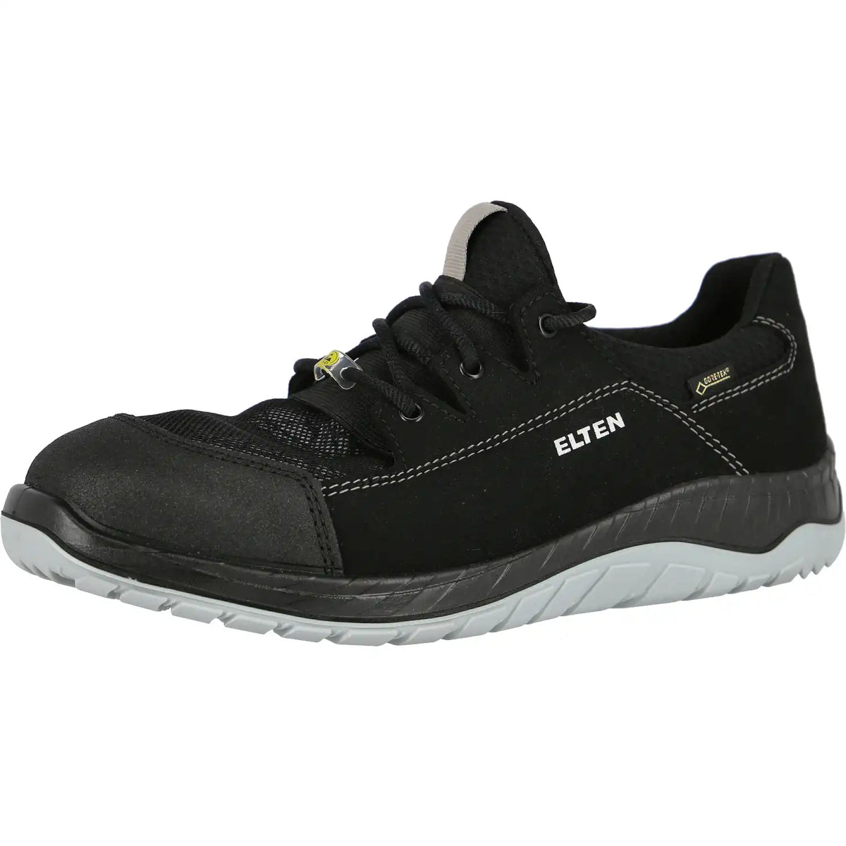 Elten Leland GTX LOW S3 Sicherheitshalbs. grau – schwarz