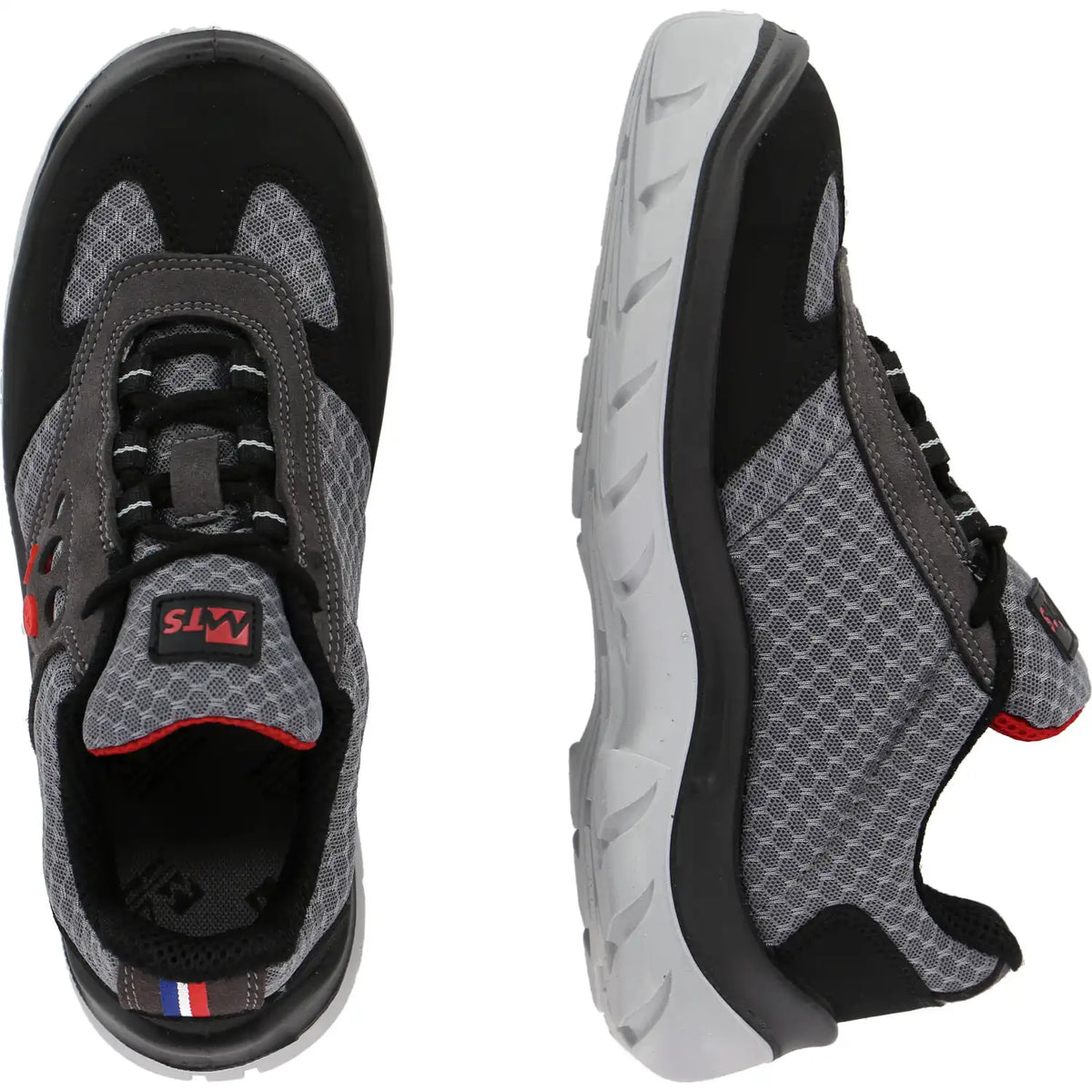 MTS Airmax UP 7855P S1P Sicherheitshalbschuhe grau – grau