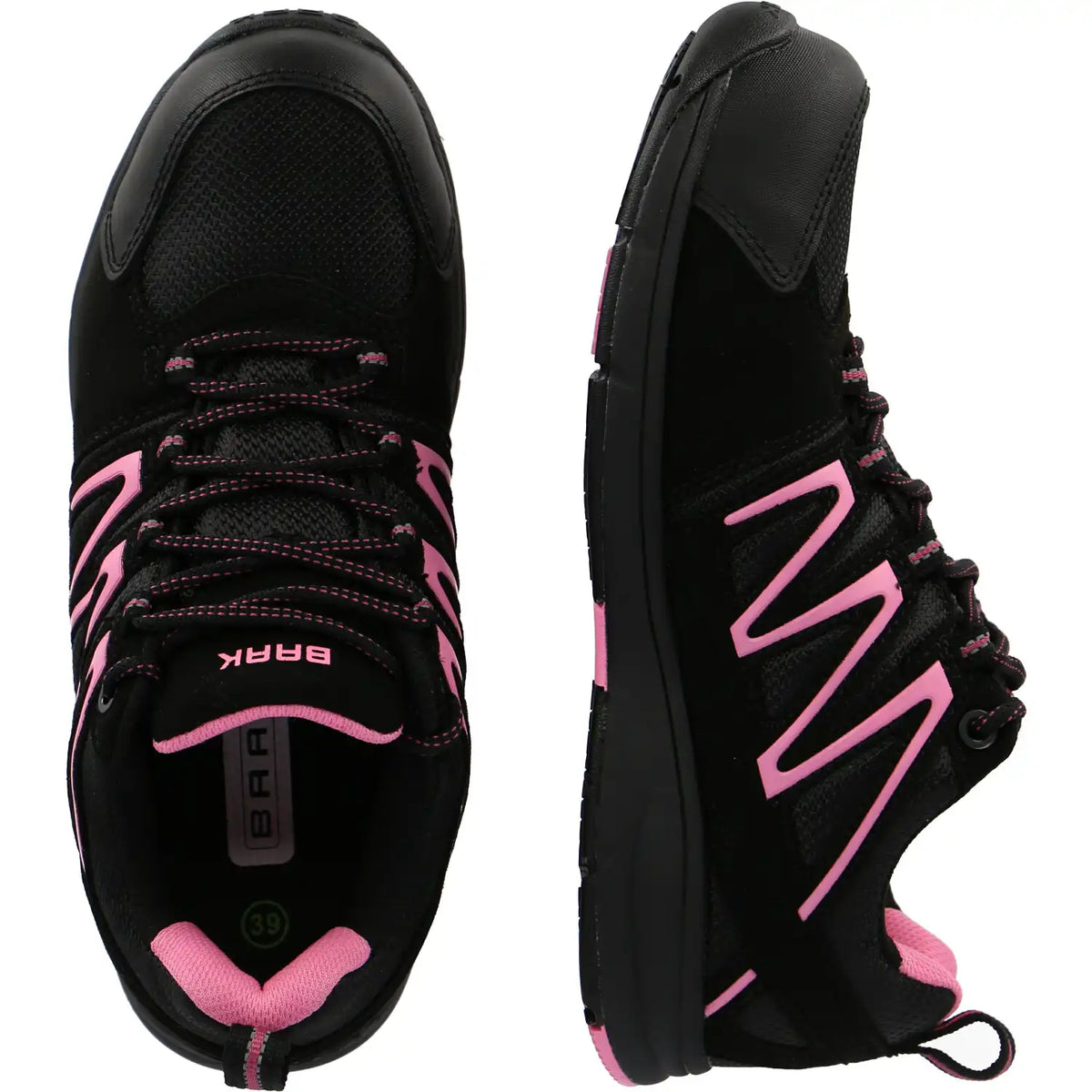 Baak Damen Silvy2 S1P Sicherheitshalbschuhe schwarz – schwarz
