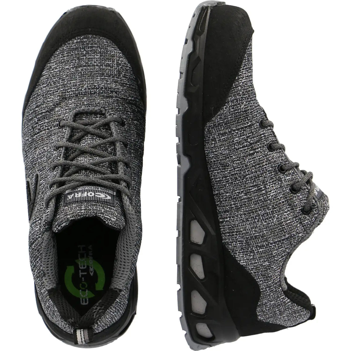 Cofra Ecological GREENFit S1P Sicherheitshalbs. grau – grau