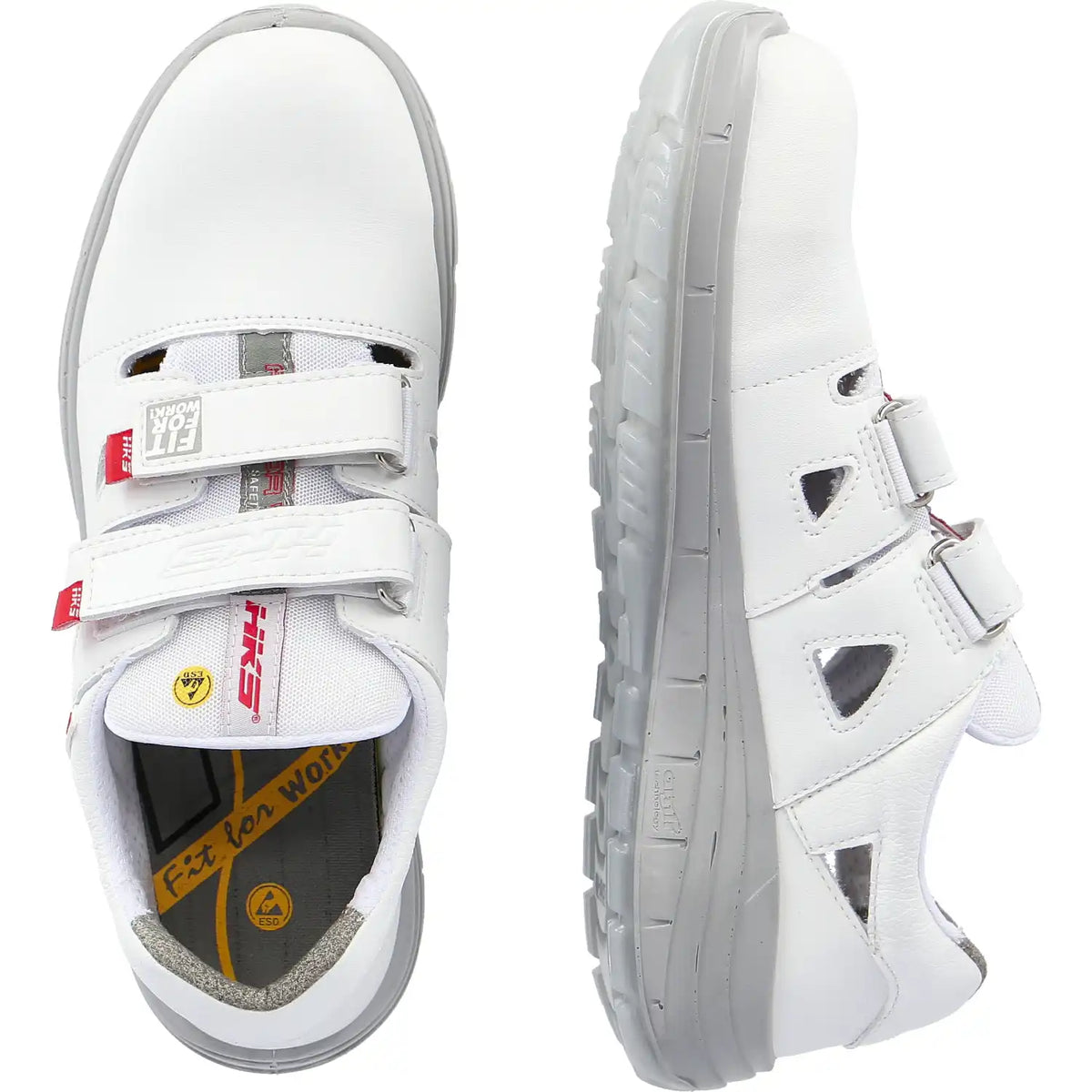 HKS Elba 3 M S1 Sicherheitssandalen weiß – weiß