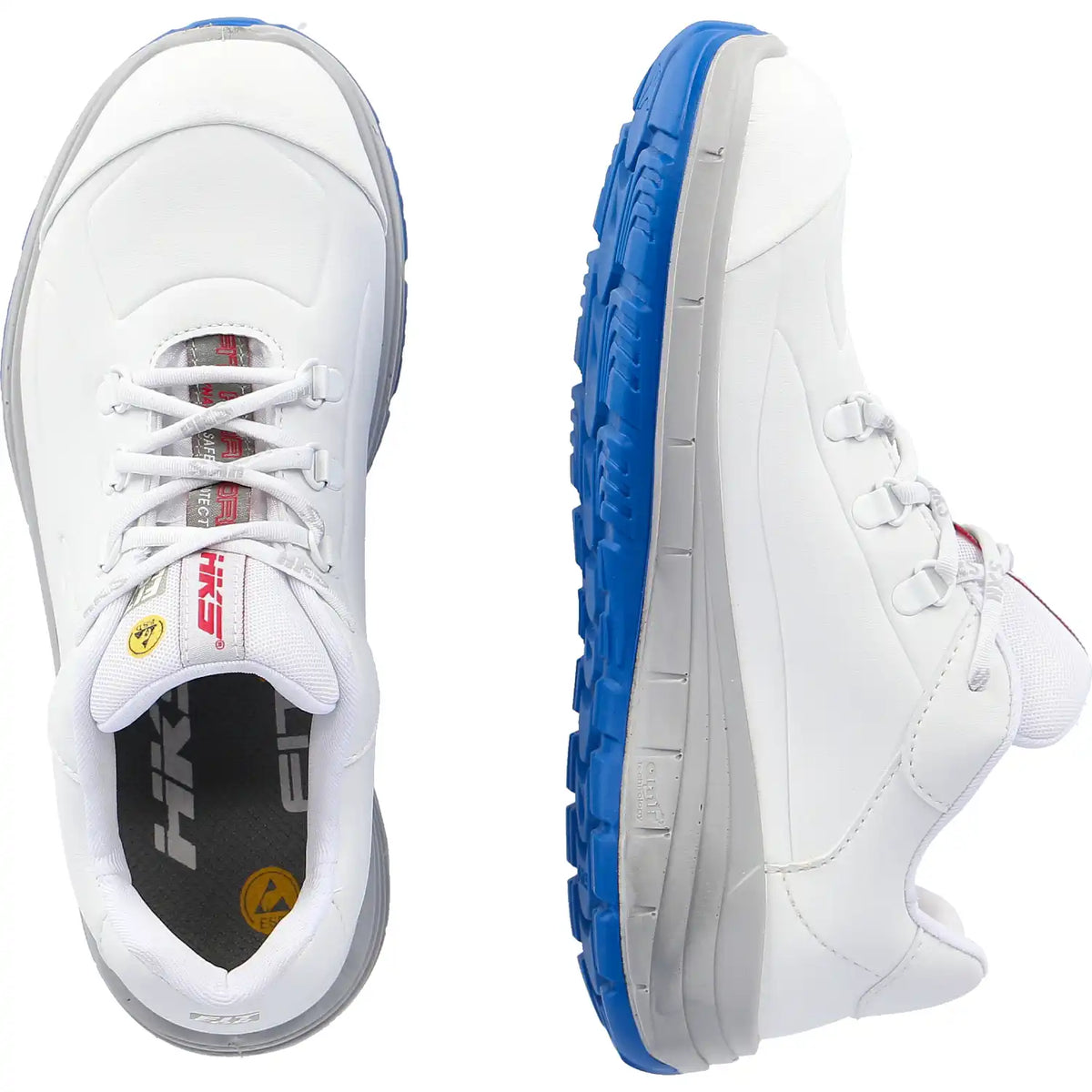 HKS Free 3 VR S2 Sicherheitshalbschuhe weiß – weiß