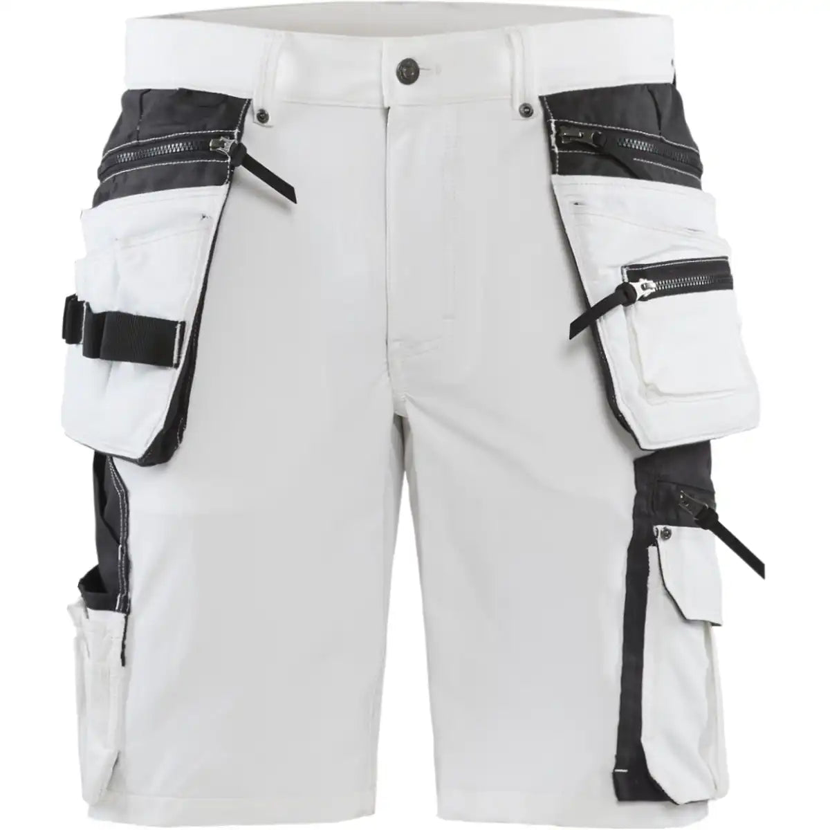 Blåkläder 1088 Maler Stretch-Arbeitsshorts weiß – weiß
