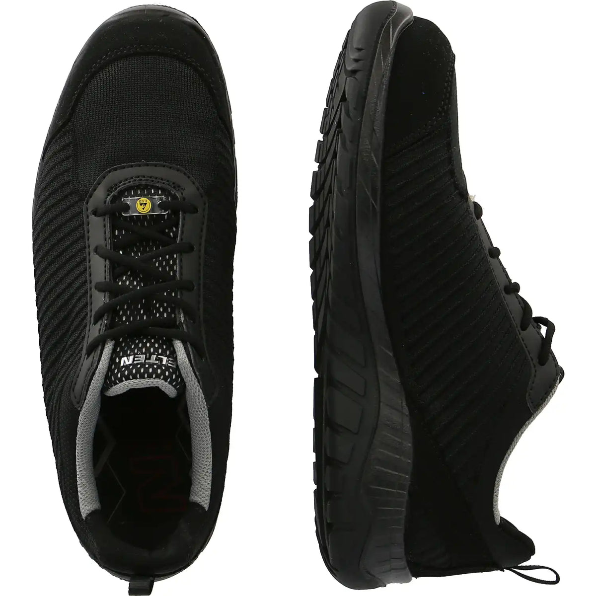 Elten Lance LOW ESD S1P Halbschuhe schwarz – schwarz