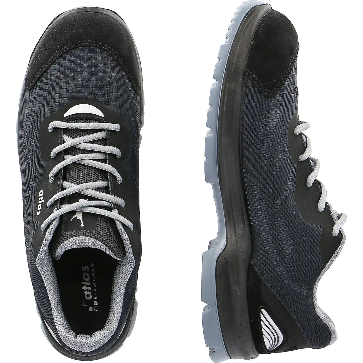 Atlas Flash 1300 S1 Sicherheitshalbschuhe schwarz – schwarz