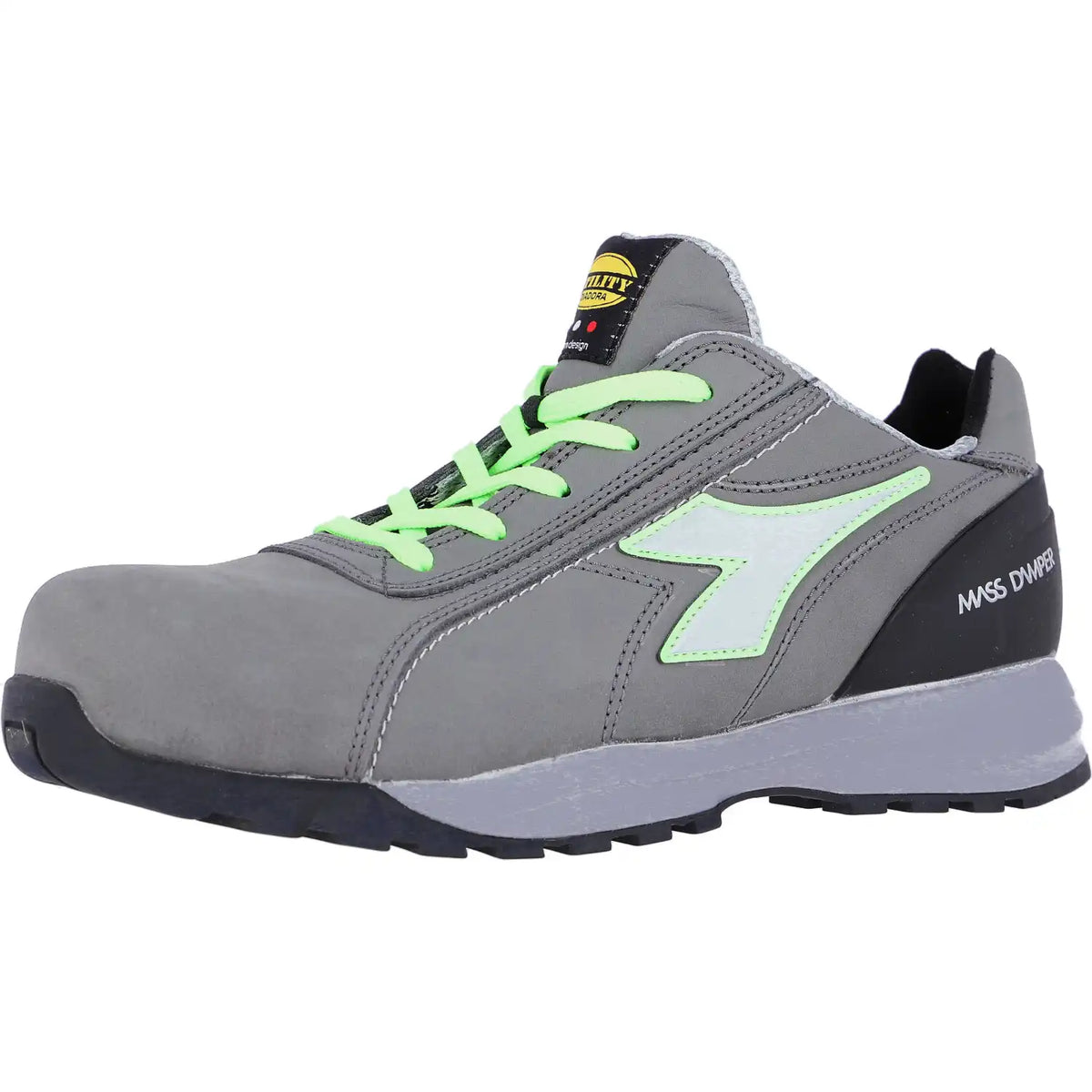 Diadora Glove MDS LOW coal S3 Halbschuhe grau – grau