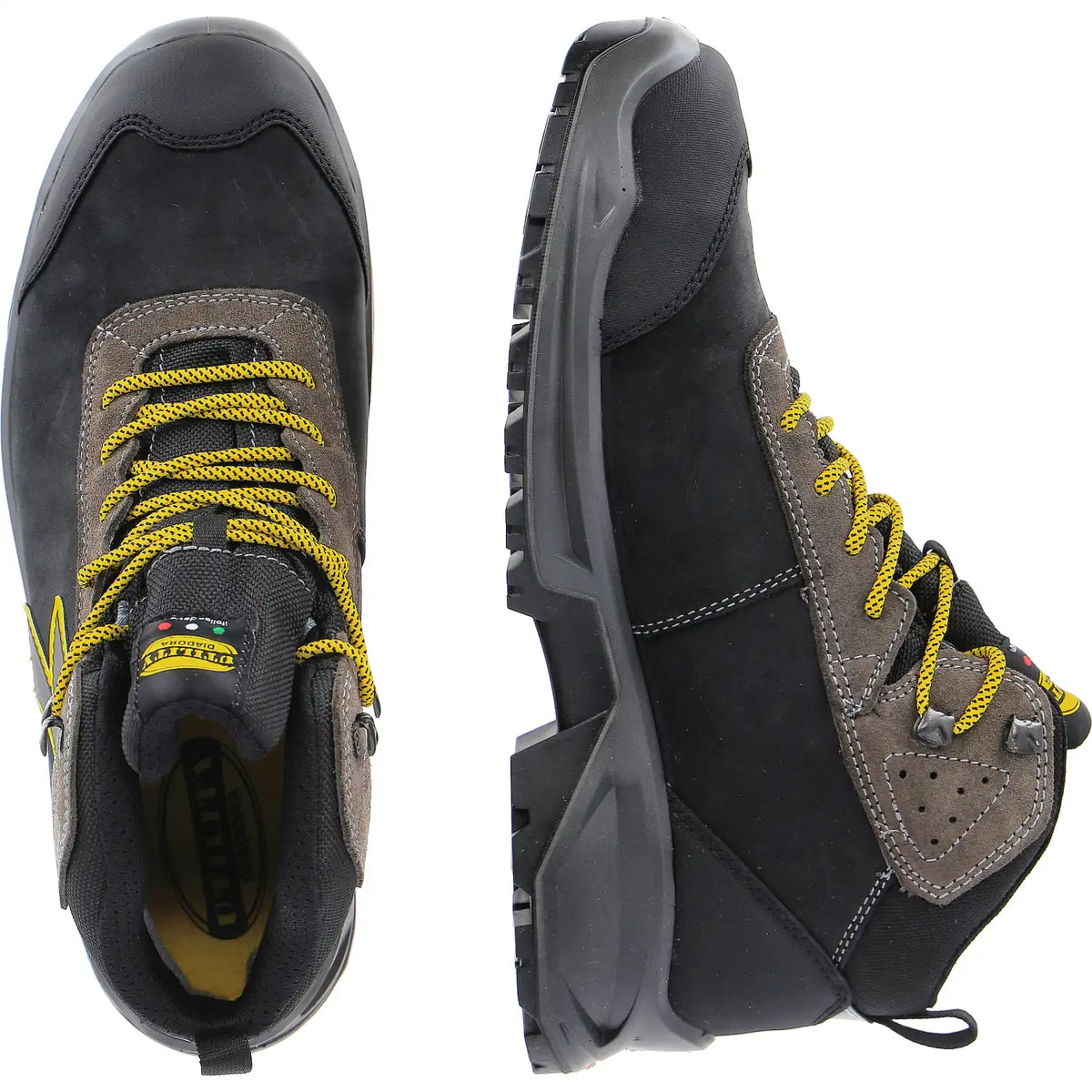 Diadora Sport Diatex MID S7S Hochschuhe grau – schwarz
