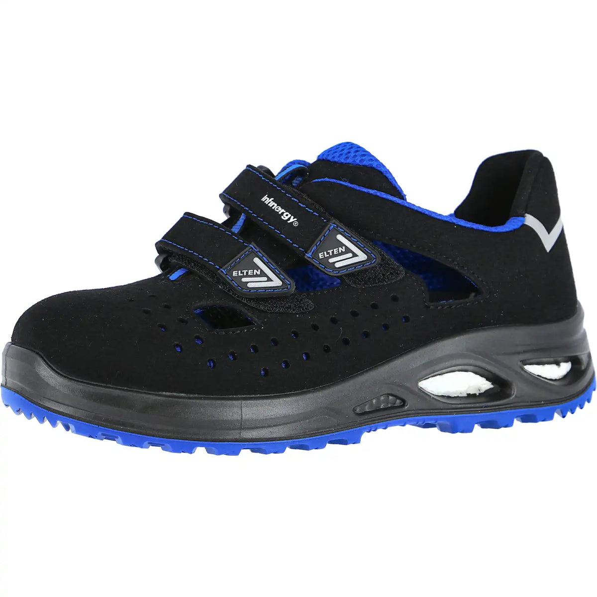 Elten Damen Impulse Lady Xxtl Easy S1P Sandale blau – schwarz