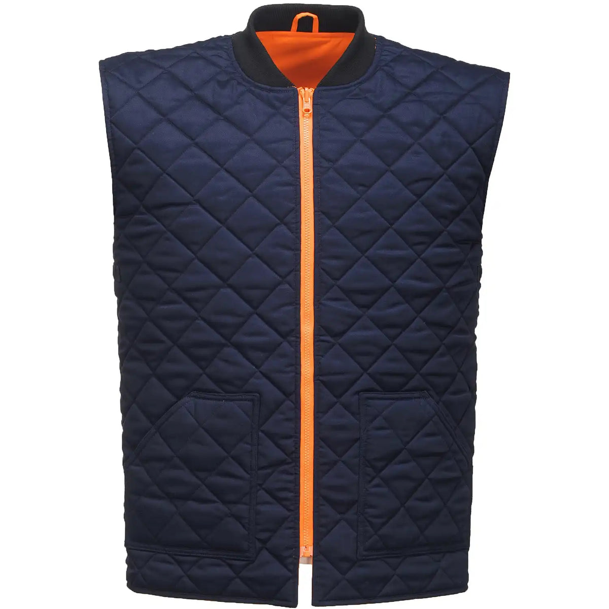 Portwest 4in1 S471 Kontrast Warnschutz Regenjacke – orange/marine