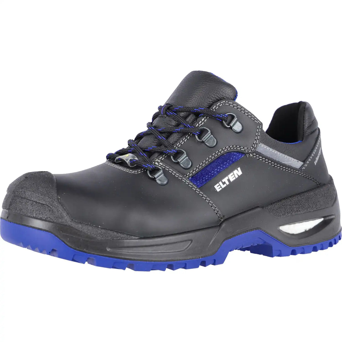 Elten Leonardo Lowesd S3 Sicherheitshalbschuh blau – schwarz