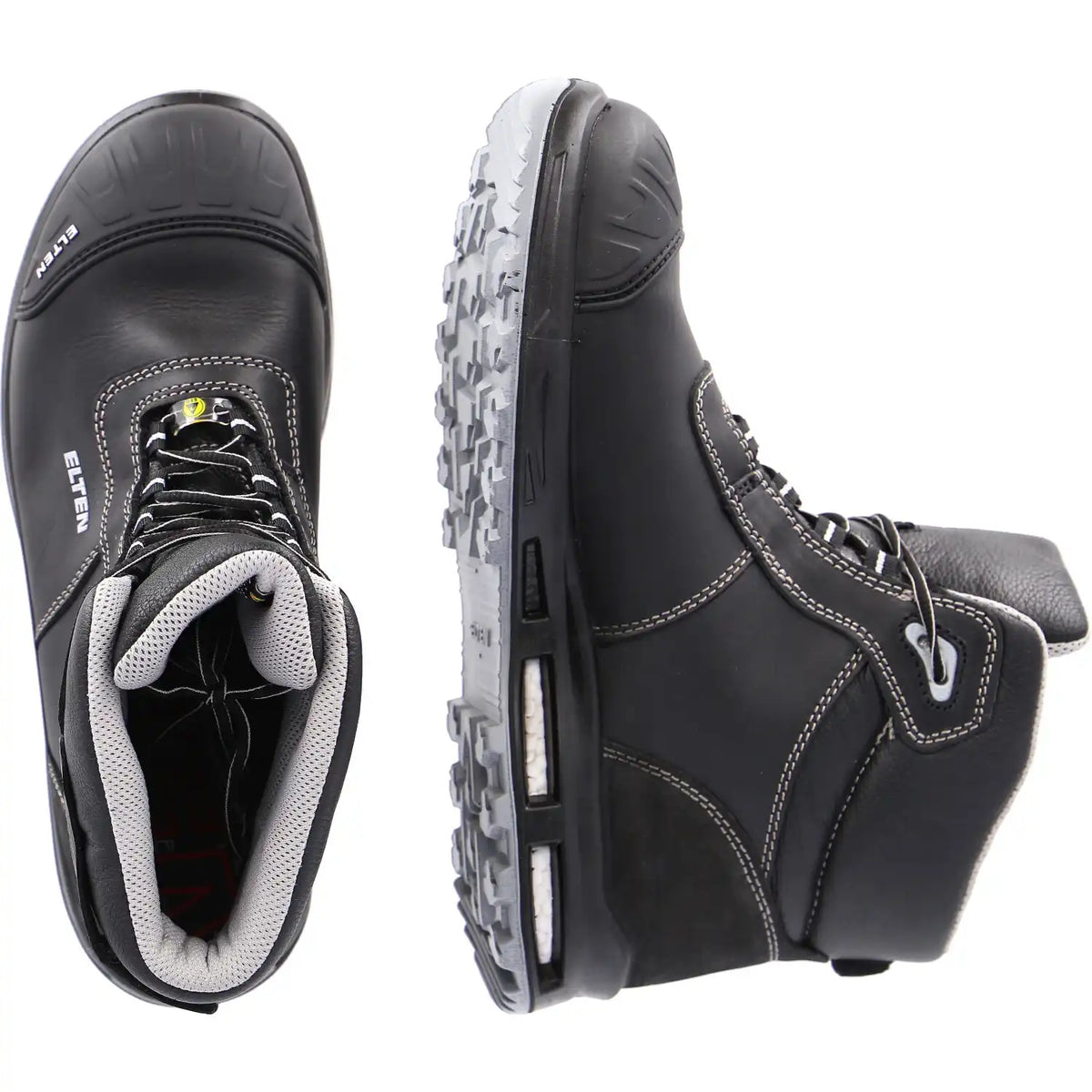 Elten Reaction Rfid MID ESD S3 Sicherheitsstiefel schwarz – schwarz