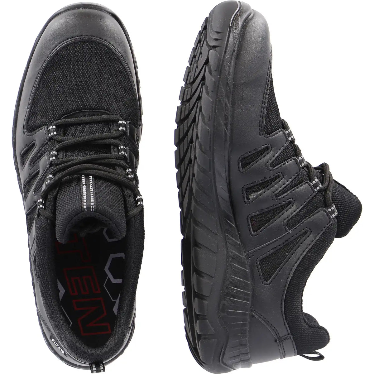 Elten Maddox LOW ESD O1 Berufshalbschuh schwarz – schwarz
