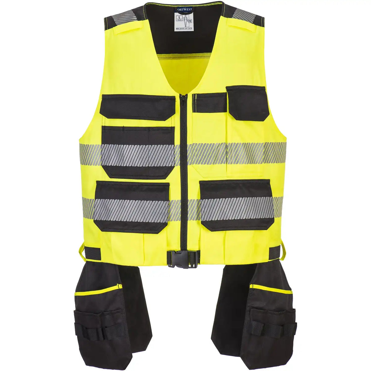 Portwest PW308 PW3 Warnschutz Montageweste gelb – gelb
