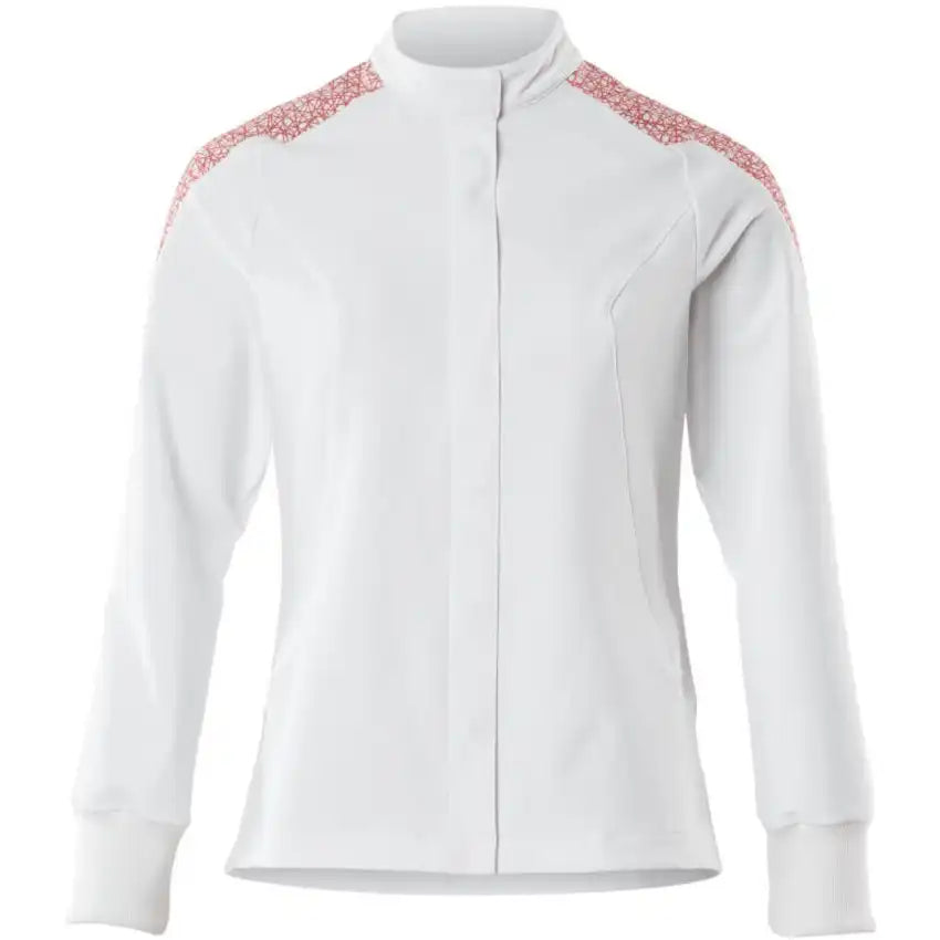 Mascot Damen 20064-511 Stretch Bundjacke – weiß/verkehrsrot
