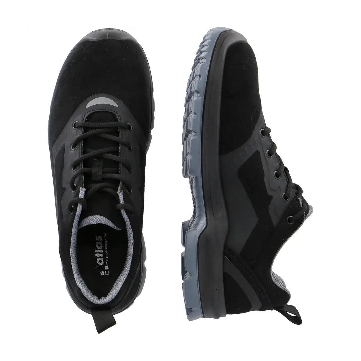 Atlas Flash 6100 S2 Sicherheitshalbschuhe schwarz – schwarz
