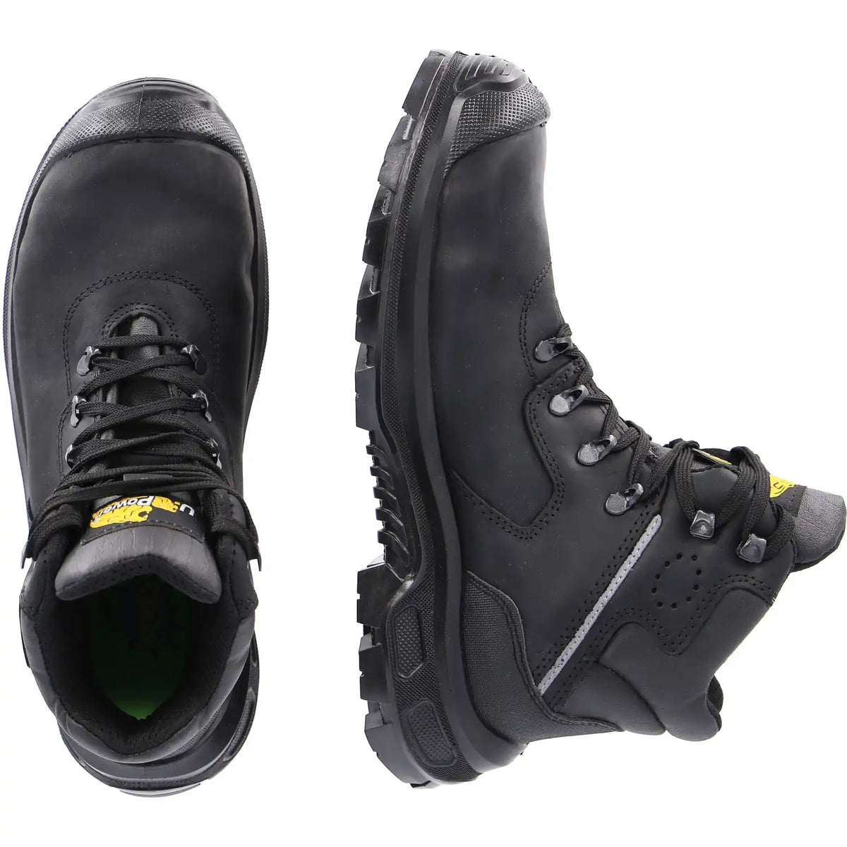 U-Power Thanos W. 12 S3 Sicherheitshochschuhe schwarz – schwarz