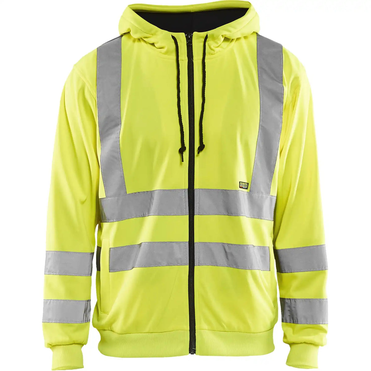 Blåkläder 3346 Warnschutz Kapuzen-Sweatjacke – gelb