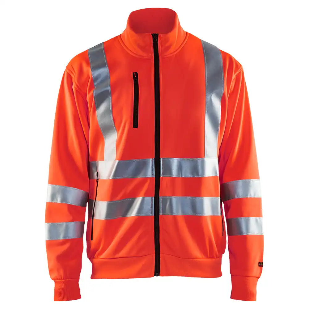 Blåkläder 3358 Warnschutz Sweatjacke – rot