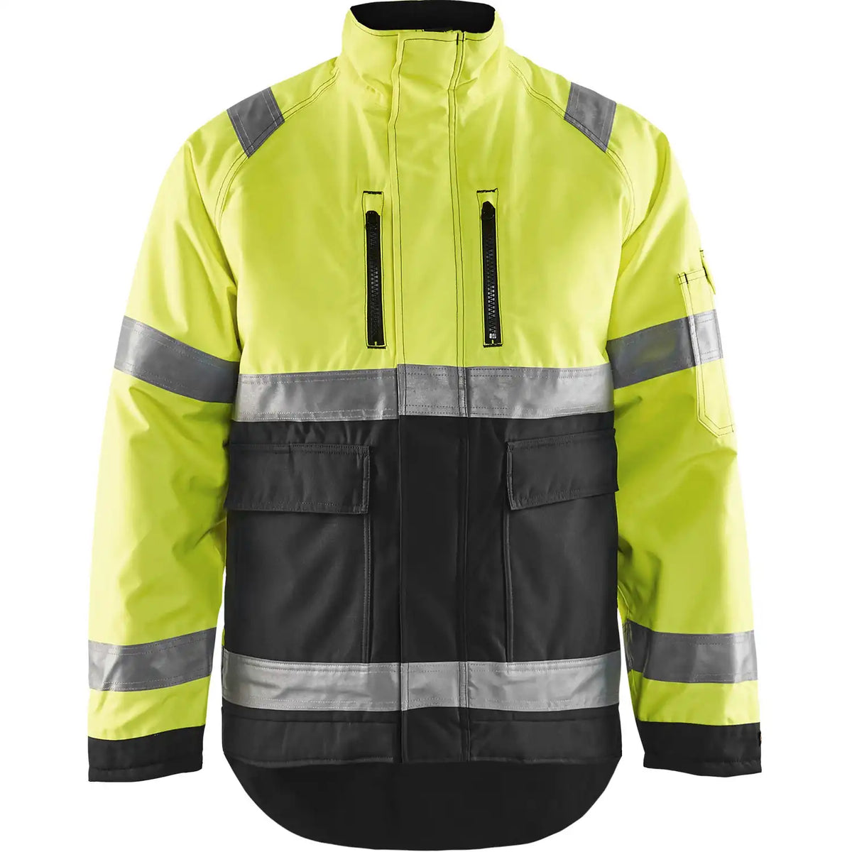 Blåkläder 4827 Warnschutz-Winterjacke – gelb/schwarz