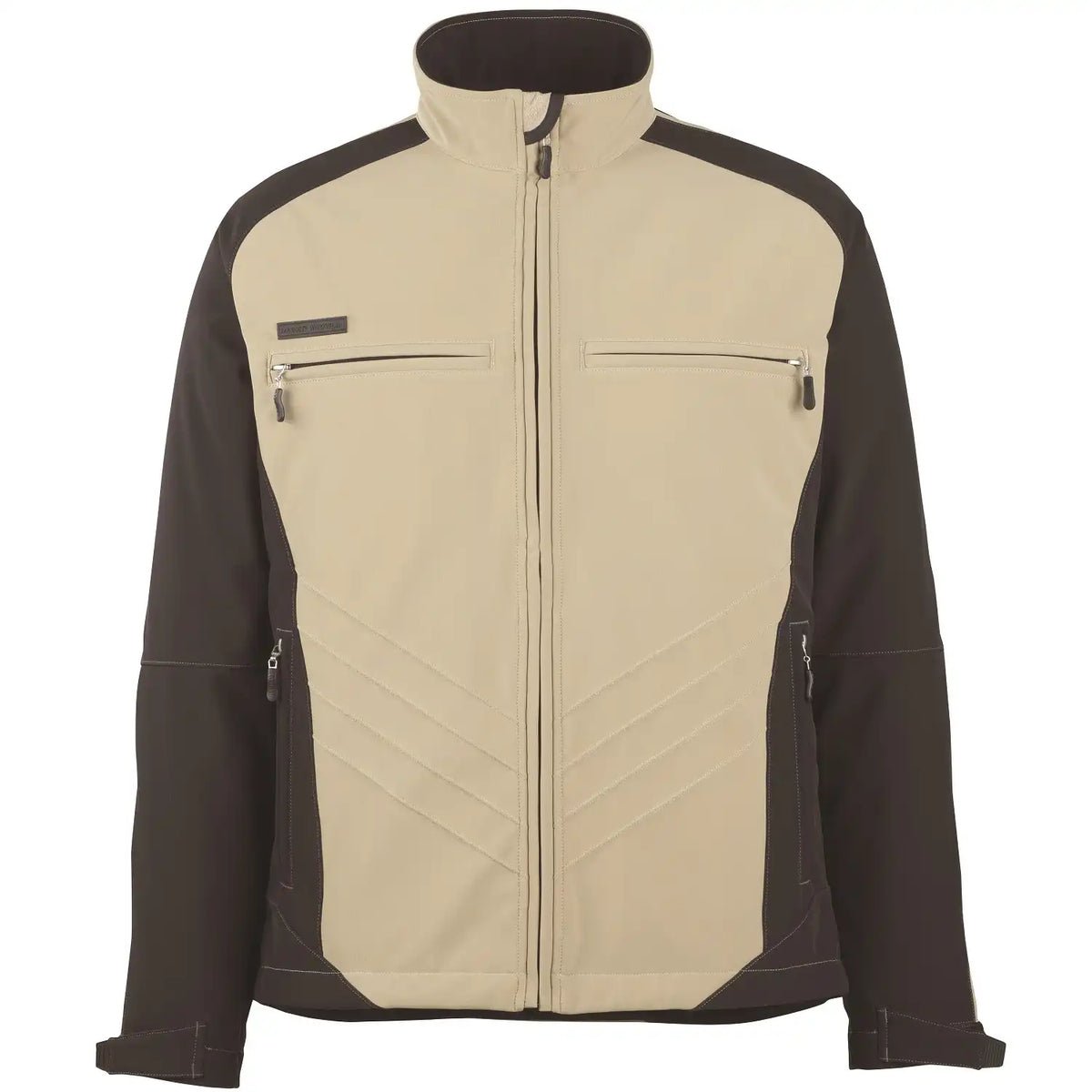 Mascot Dresden Unique zweifarbig Softshelljacke – khaki/schwarz