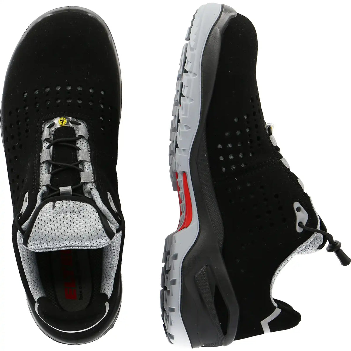 Elten Impulse Low ESD S1 Sicherheitshalbschuh schwarz – schwarz