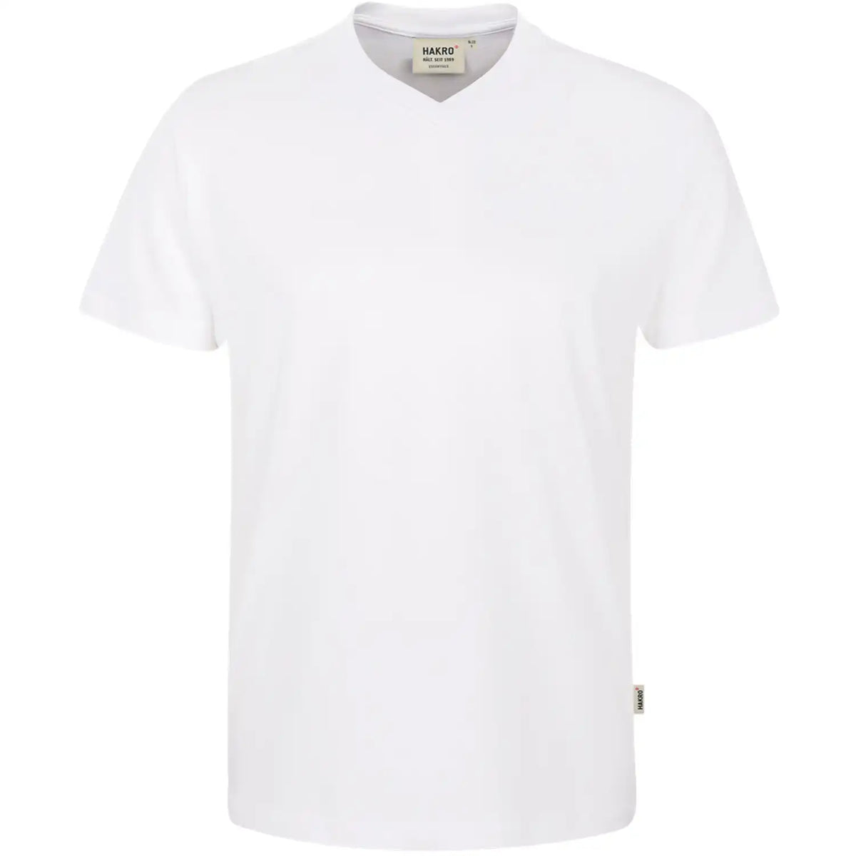 Hakro Classic 160g/m² 226 V-Shirt – weiß