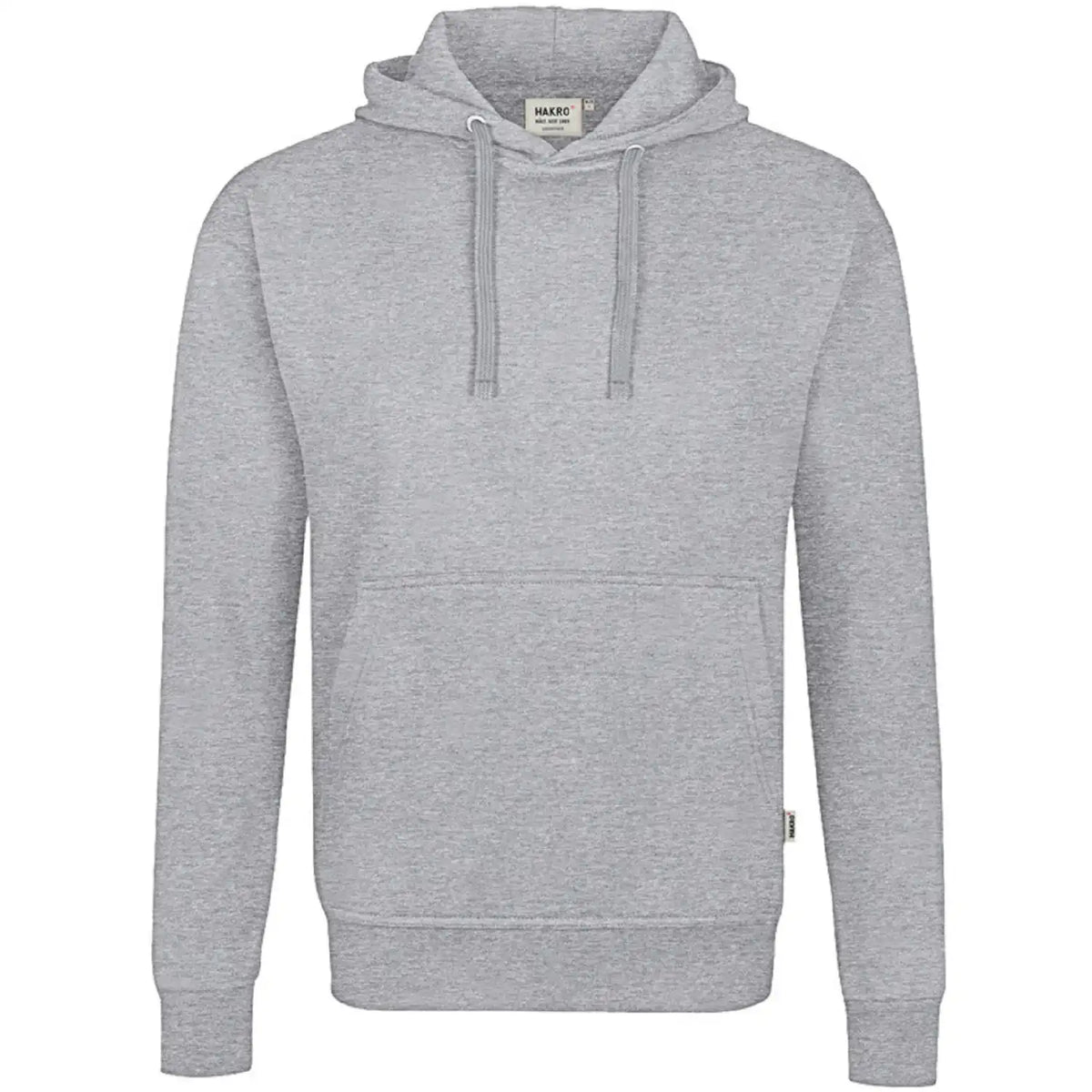 Hakro Premium 601 Kapuzen-Sweatshirt – ash-meliert