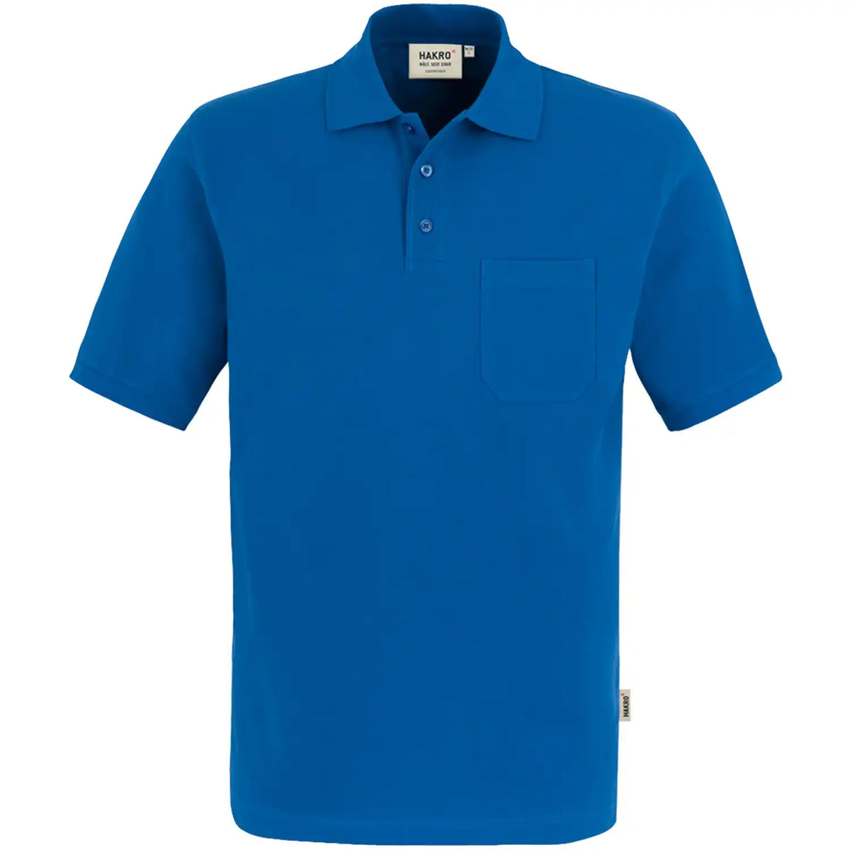 Hakro TOP 802 Pocket-Poloshirt – royal