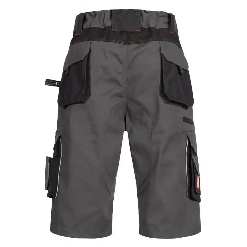 Nitras Motion TEX PRO FX Arbeitsshorts – grau/schwarz