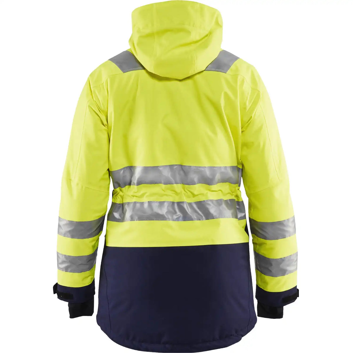 Blåkläder Damen 4472 Warnschutz Winterparka – gelb/marine