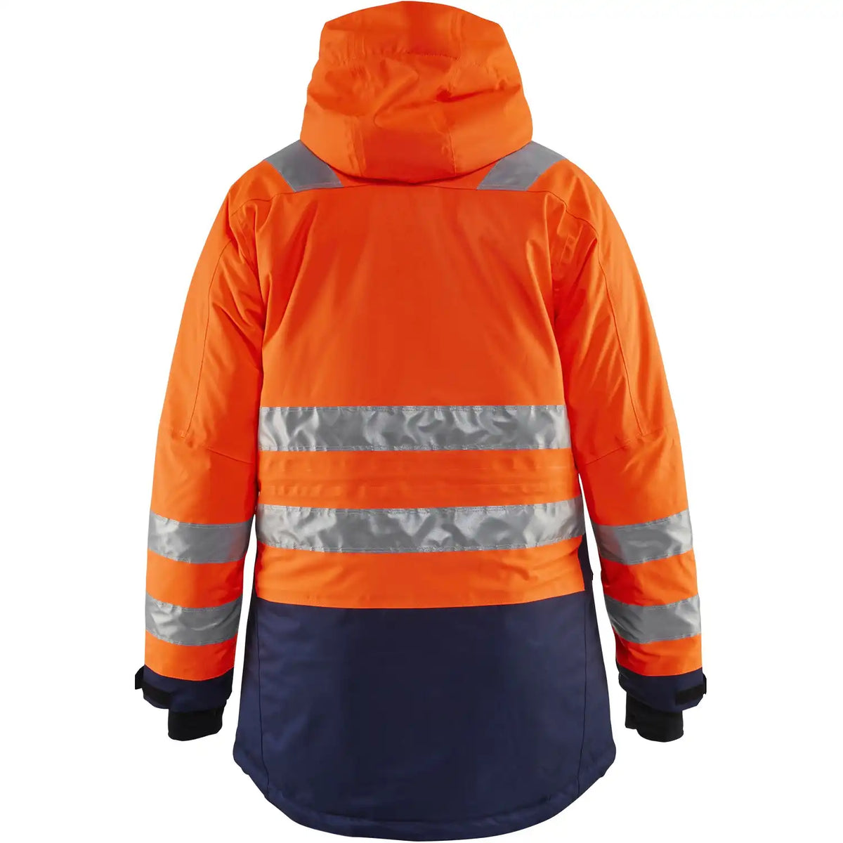 Blåkläder Damen 4472 Warnschutz Winterparka – orange/marine