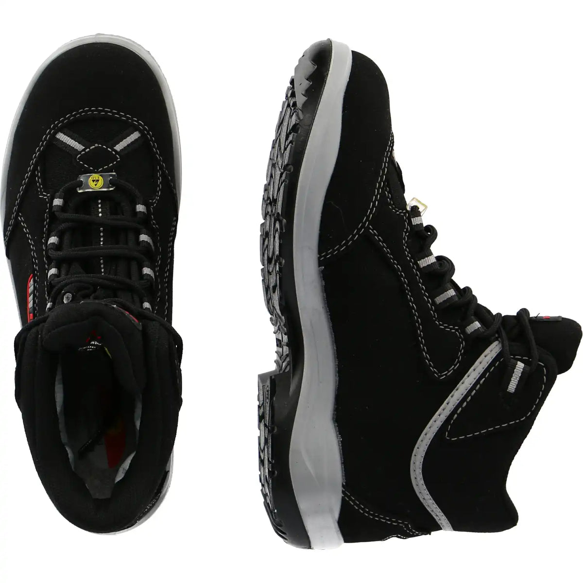 Elten Damen Maja GTX mid S3 Hochschuhe schwarz – schwarz