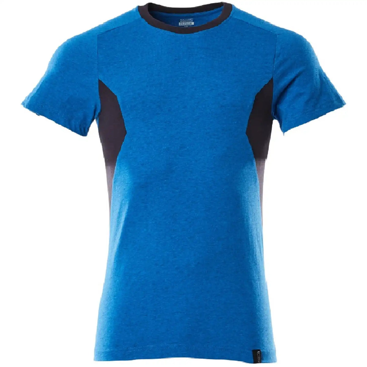 Mascot Accelerate 100% Baumwolle T-Shirt – azurblau/schwarzblau