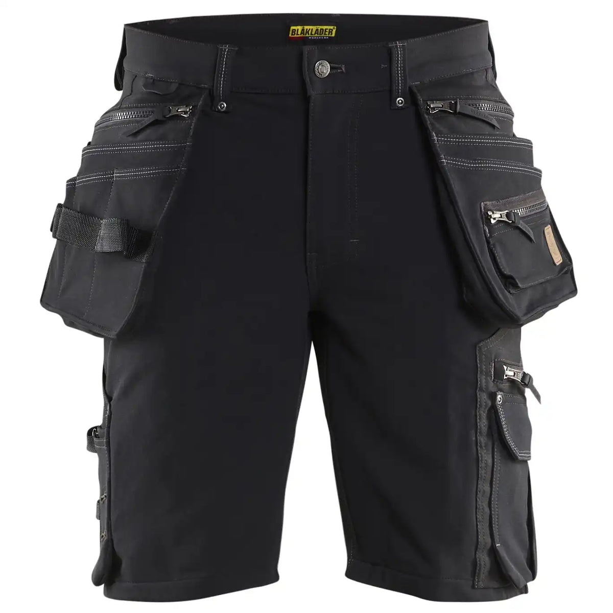 Blåkläder 1988 X1900 Stretch Handwerker-Shorts – schwarz