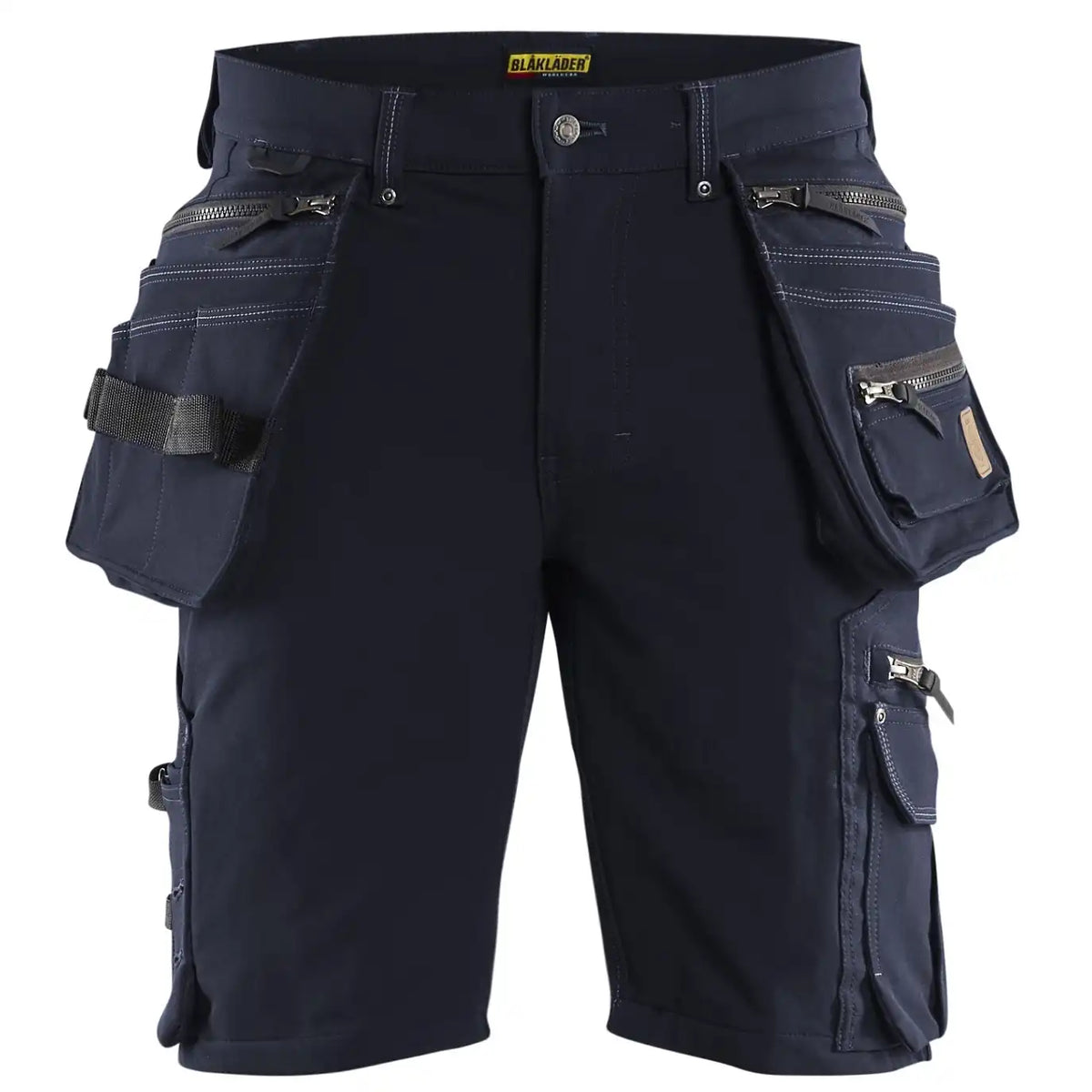Blåkläder 1988 X1900 Stretch Handwerker-Shorts – dunkelmarine/schwarz