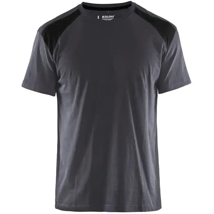 Blåkläder 3379 T-Shirt – mittelgrau/schwarz