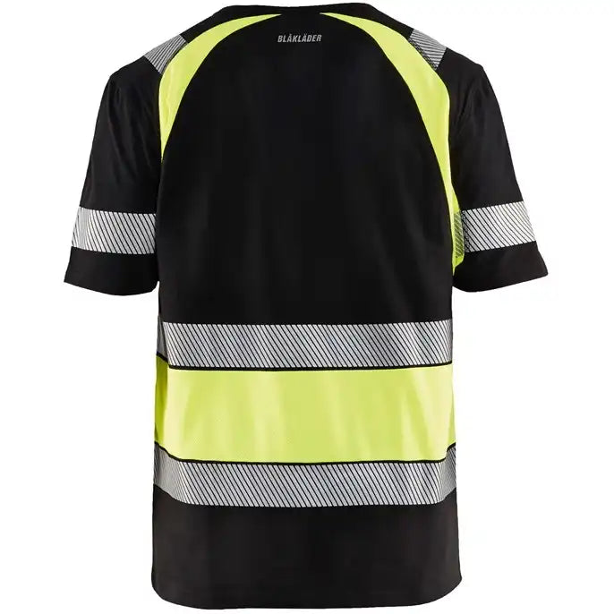 Blåkläder 3421 Warnschutz T-Shirt – schwarz/gelb